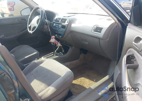 1998 Honda Civic Lx из США, поврежденный, VIN 2HGEJ6676WH569192